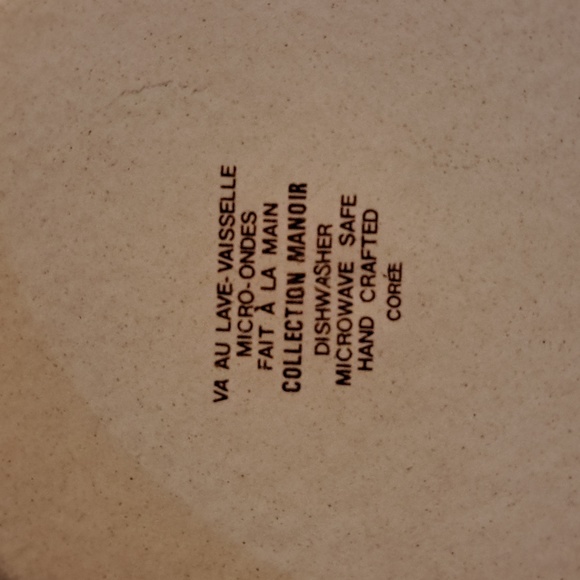 Collection manoir 2 bowls cream - Picture 3 of 5